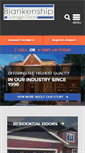 Mobile Screenshot of blankenshipgaragedoors.com